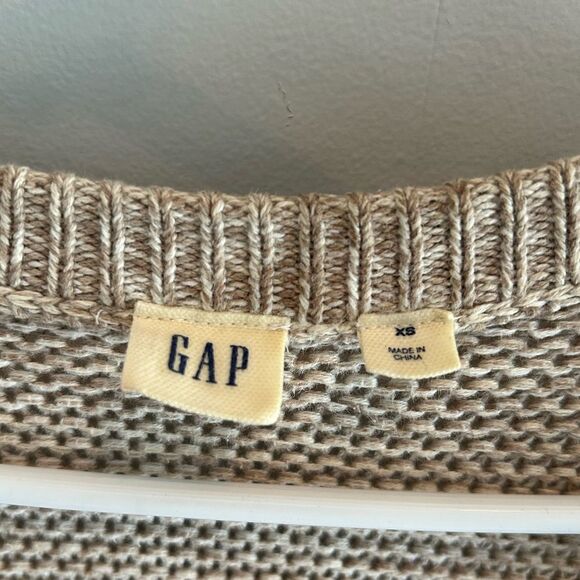 Heavy Knit Open-Front Cardigan GAP thigh-Length/tunic - Picture 2 of 7